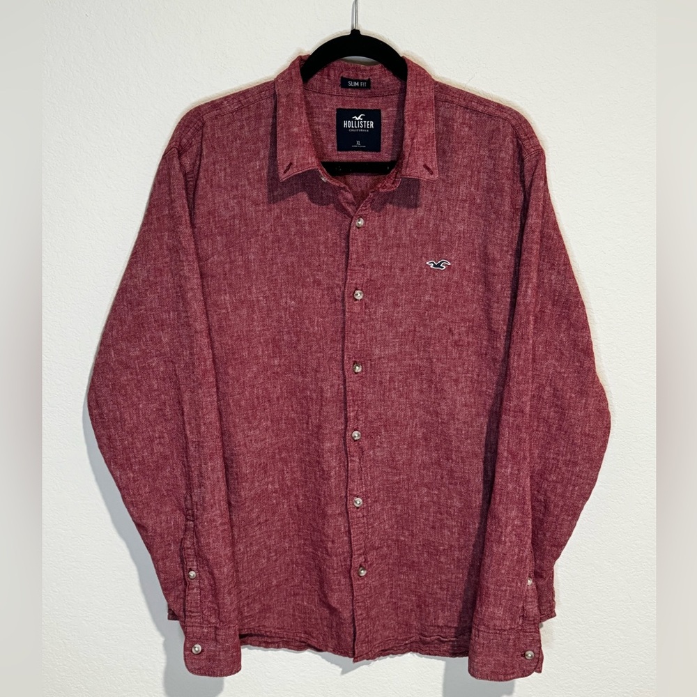Hollister button down shirt men’s size XL